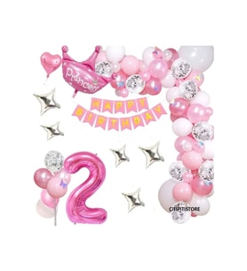 Prenses Doğum Günü Balon Seti