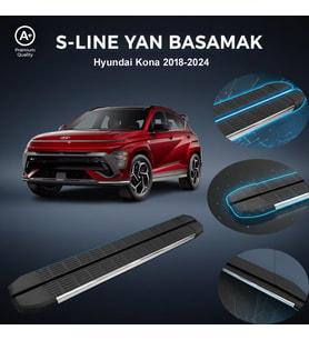 Hyundai Kona  S-Line Premium Krom Yan Basamak  2018-2024
