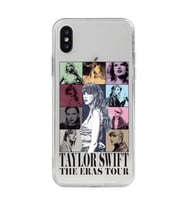 Iphone Xsmax Uyumlu Taylor Swift Desenli Şeffaf Telefon Kılıfı