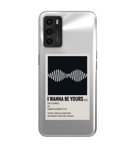 Oppo A16 / A55 Uyumlu I Wanna Be Yours Arctic Monkeys Tasarımlı Şeffaf Telefon Kılıfı