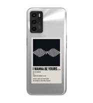 Oppo A16 / A55 Uyumlu I Wanna Be Yours Arctic Monkeys Tasarımlı Şeffaf Telefon Kılıfı
