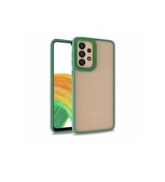 Samsung Galaxy A52 Uyumlu Kılıf Zore Flora Kapak (Açık Yeşil)