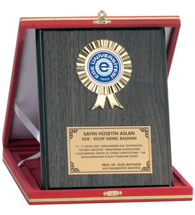 ODAK KUPA - Ahşap Plaketler - PL-005 A - 18x24 cm