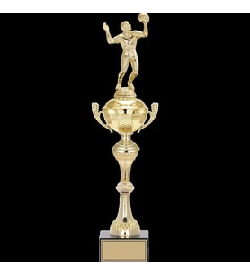 ODAK KUPA - Figürlü Kupalar - Voleybol Erkek Figürlü Kupalar FG-062 B - 48 cm