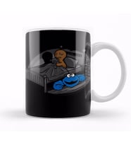 Cookie Monster  Kurabiye Canavarı Öcü Korku Kupa Bardak Porselen