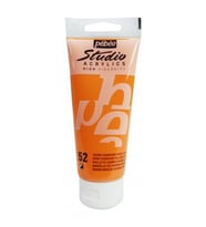 Pebeo Studio Akrilik Boya 100 ml. 52 Dark Cadmium Yellow Hue 