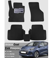 HYUNDAİ i10 (2013-2019) Uyumlu EVA Paspas Tam Set–Araca Özel,Kolay Montaj,Su Geçirmez