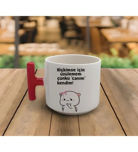Tanem Hiçkimse Için Üzülemem Çünkü Canım Kendim - T Kulp Kupa