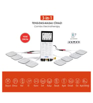 Comfort Plus   M101A-WH2  4 Kanallı 8 Pedli 60 Prog  Şarjlı  Dijital EMS & TENS  Fizik Tedavi v