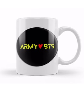 ARMY BTS Kupa Bardak Porselen