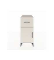 Kronos Komodin Tek Raflı Tek Çekmeceli Tek Kapaklı 44x59x96 Aytaşı-Aytaşı