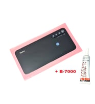 Xiaomi Redmi NOTE 8 Arka Kapak Batarya Kapağı (LENSLİ CAM) (B-7000) SİYAH