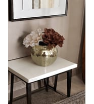 IŞILTI HOME DESIGN AYNALI CAM VAZO GOLD BÜYÜK BOY
