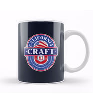 California Craft Ale Kupa Bardak Porselen