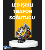 Northcity Telefon Soğutma Aksesuarı - Hafif, Dayanıklı ve RGB Işıklı Soğutucu