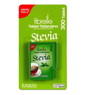 Fibrelle Stevialı Tablet Tatlandırıcı 300'lük Kutu