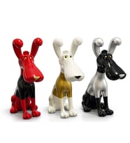 Polyester Sevimli Köpek Figürü Alk4557