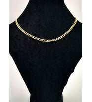 Gold Renk Zincir Figürlü Kararmaz Özel Tasarım Kolye
