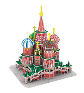 Cubic Fun 92 Parça Puzzle St. Basil's Cathedral