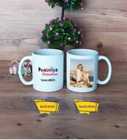 Psikolojik Danışman Kupa Bardak Beyaz Fotoğraflı Psikolojik Danışmana Hediye