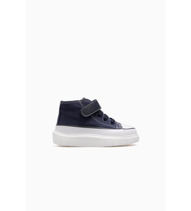 Buckhead Axel Unisex Çocuk Cırtlı Sneaker Ayakkabı 26y Buck4490 Beyaz (Lacivert)