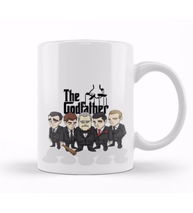 The Godfather İllüstrasyon  Kupa  Bardak Porselen