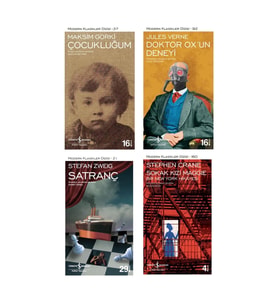 Sokak Kızı Maggie - Bir New York Hikayesi + Doktor Ox'un Deneyi + Çocukluğum + Satranç- 4 Kitap Set