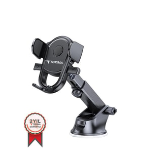 Torima Siyah JX-038 Car Holder Araç Içi Katlanabilir Telefon Tutucu