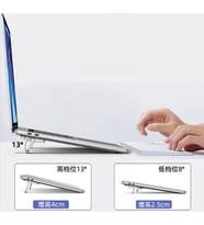 Laptop Standı 2 Kademeli Yükseltme Ayarlı - 2 Adet