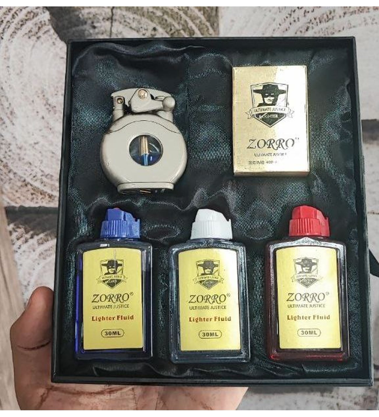 ÖZEL SET ZORRO 686 SERİSİ BENZİNLİ ÇAKMAK