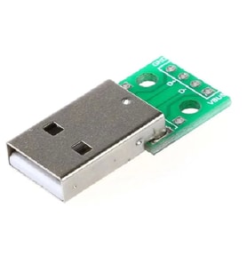 Erkek Usb Dip Çevirici Pcb
