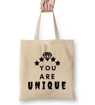 YOU ARE UNIQUE Bez Çanta Uzun Saplı