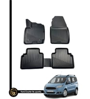 Ford Courier 2014+ 3D Havuzlu Araca Özel Oto Paspas