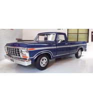 MotorMax 1979 Ford F-150 Custom Lacivert 1:24 Model Araba