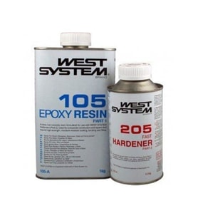 West System 105/205 Hızlı Epoxy Reçine A Pack 1.2 Kg
