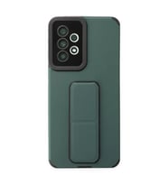 Samsung Galaxy A33 5g Kılıf Mega Standlı Silikon - Yeşil