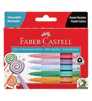 FABER CASTELL COMFORT KEÇELİ KALEM 10 RENK