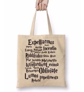Harry Potter Spells Bez Çanta Uzun Saplı