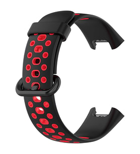 Microsonic Xiaomi Redmi Watch 2 Lite Rainbow Band Kordon Siyah Kırmızı (Çok Renkli)