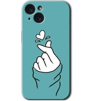 İphone 15 Kılıf HD Desen Baskılı Kılıf - Mutluluk
