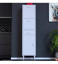 Modilayn VİO (50x163,4x32,5 cm) Yeni çekmeceli, kapaklı, ekmeklikli, çok amaçlı mutfak dolabı.