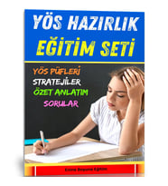 YÖS Hazırlık Eğitim Seti (2 Kitap)