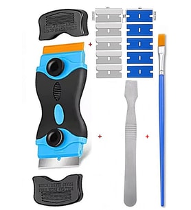 Plastik/Metal Kazıyıcı Kenar Oca Temizleme Aracı Etiket Etiket Çıkartma Kaldırma Araba Pencere vs st03