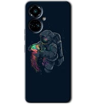 Tecno Camon 19 Pro Kılıf HD Desen Baskılı Kılıf - Astronot Kıyafeti