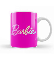 Barbie Logo Kupa Bardak Porselen