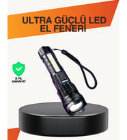 Outdoor Ve Acil Durum İçin Güçlü Led El Feneri