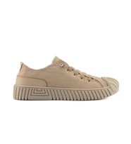Gamelu Vıgor Unisex Lastikli Memory Foam Keten Sneaker Ayakkabı (Bej)
