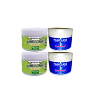 2 Tane Çörek Otu Kremi Ağrı Kremi 150 ml + 2 Tane Painclass 100 ml Kuyruk Yağı Kremi el Boyun Diz Eklem Fıtık Ağrılarına Masaj Seti