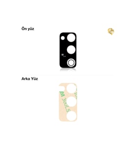 Samsung Galaxy S20 FE ile Uyumlu Kamera Lensi Mor Kamera lensi sade lens kamera camı kamera merceği