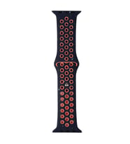 Vendas Apple Watch 7 45mm Uyumlu Yeni Seri 2023 Strap Kayış Silikon Kordon (Lacivert)